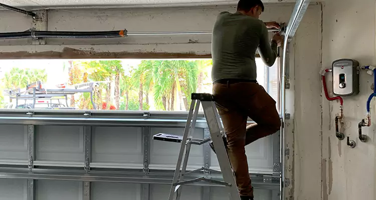 Garage Door Tension Spring Replacement in North Lauderdale, FL