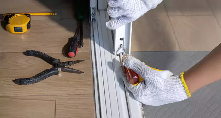 Closet Sliding Door Track Repair in North Lauderdale, FL