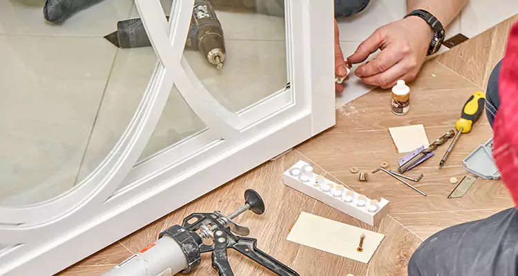 Interior Patio Door Casing Repair in North Lauderdale, FL